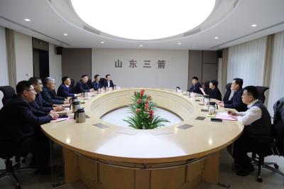 政企同心促转型 携手奋进启新程 | 山东三箭集团迎接济阳区领导一行到企业座谈交流
